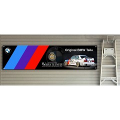 BMW e30 M3 Warsteiner BTTC Garage/Workshop Banner